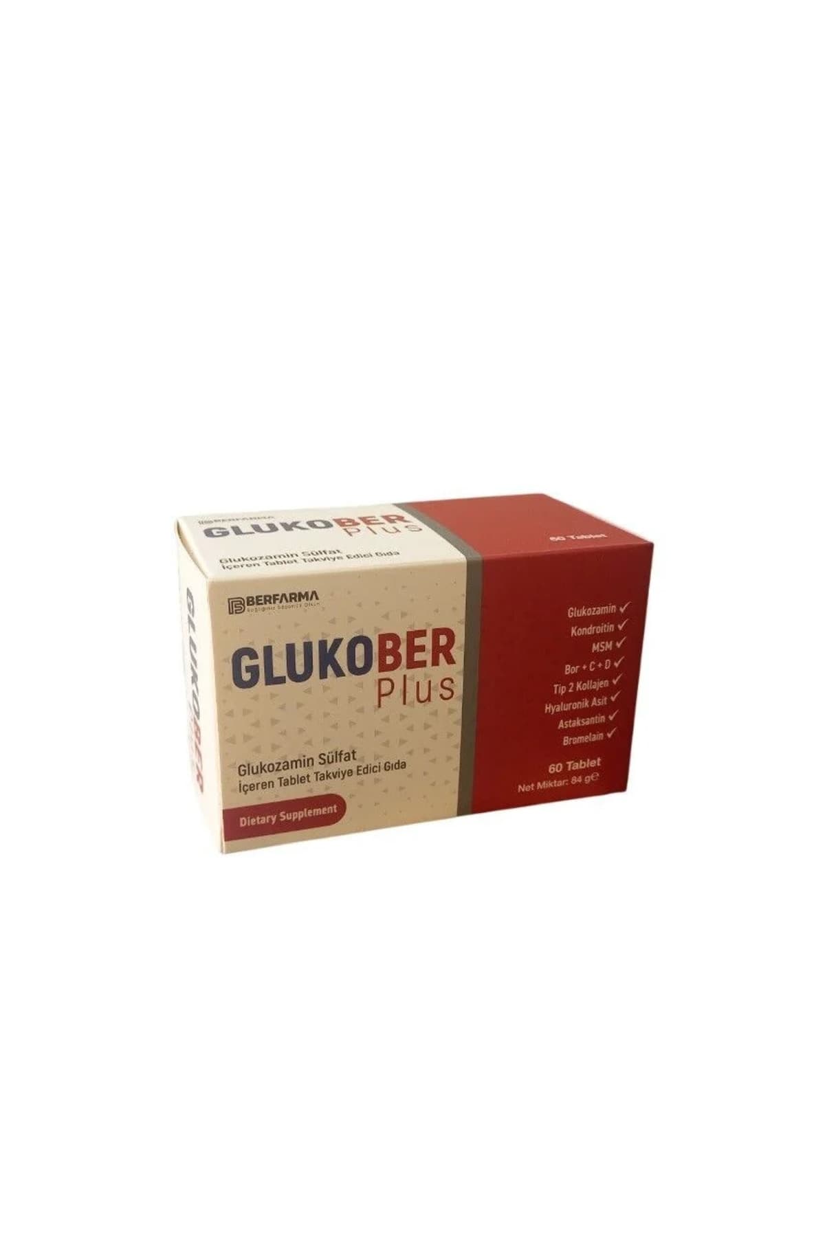 Glukober Plus 60 Tablet