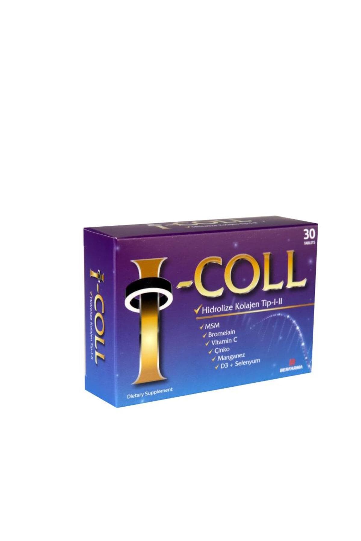 I-COLL Hidrolize Kolajen 30 Tablet