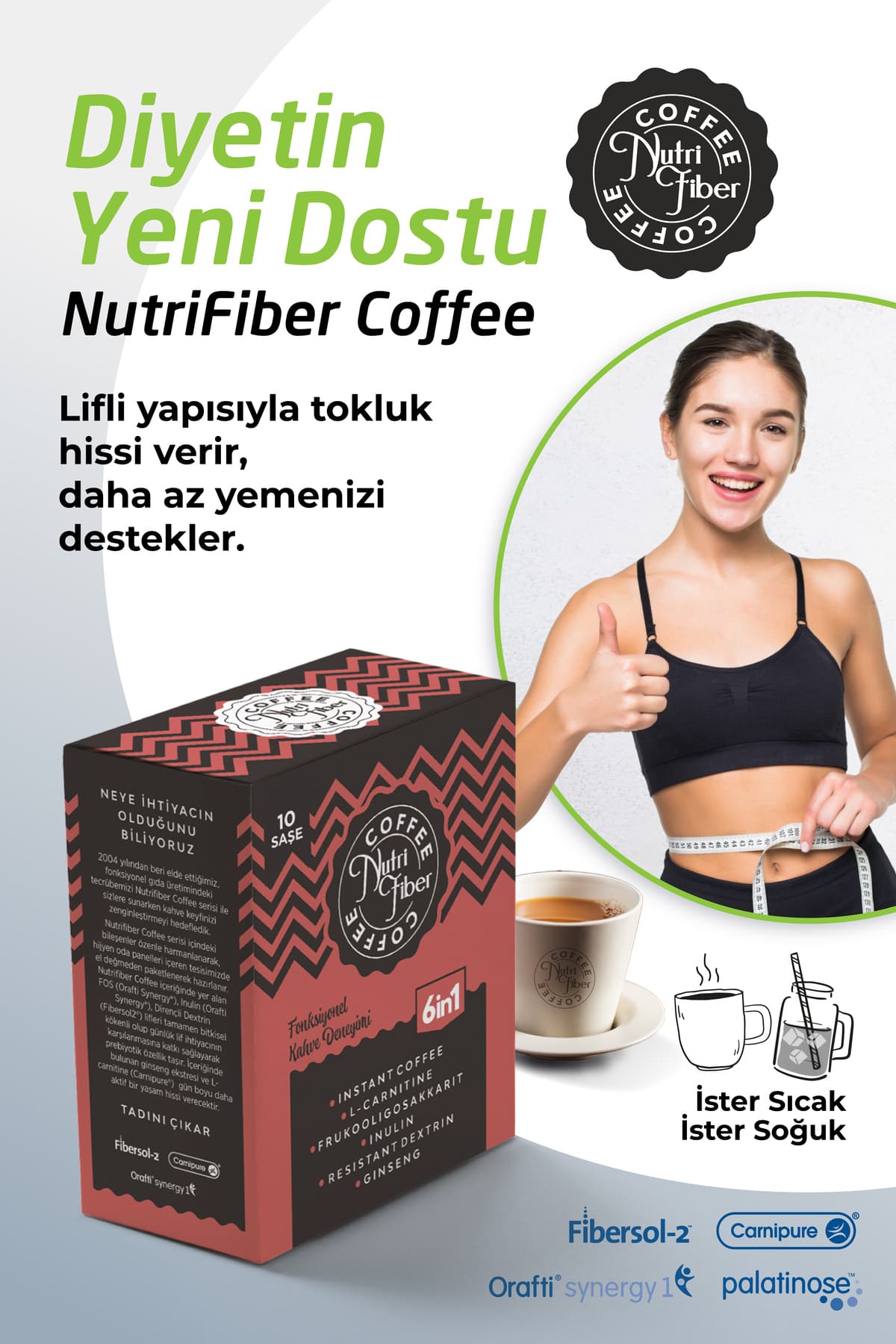 Detox Kahvesi, Hindiba Kahvesi Inülin,l-karnitin, Prebiyotik