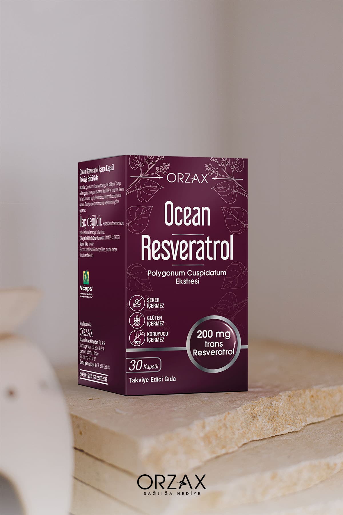 Resveratrol 200 mg 30 Kapsül