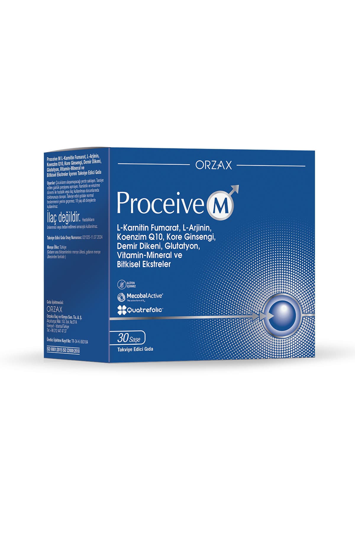Orzax Proceive M 30 Saşe