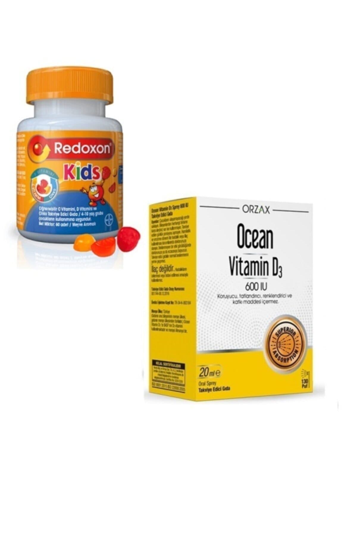 Kids 60 Tablet (C, D, Çinko) + Vitamin D3 600 Iu 20 ml