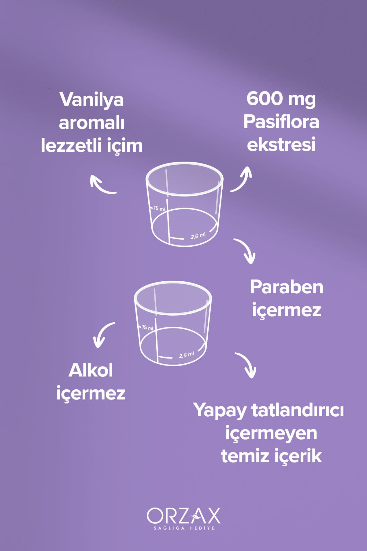 Passiflora 150 ml Şurup
