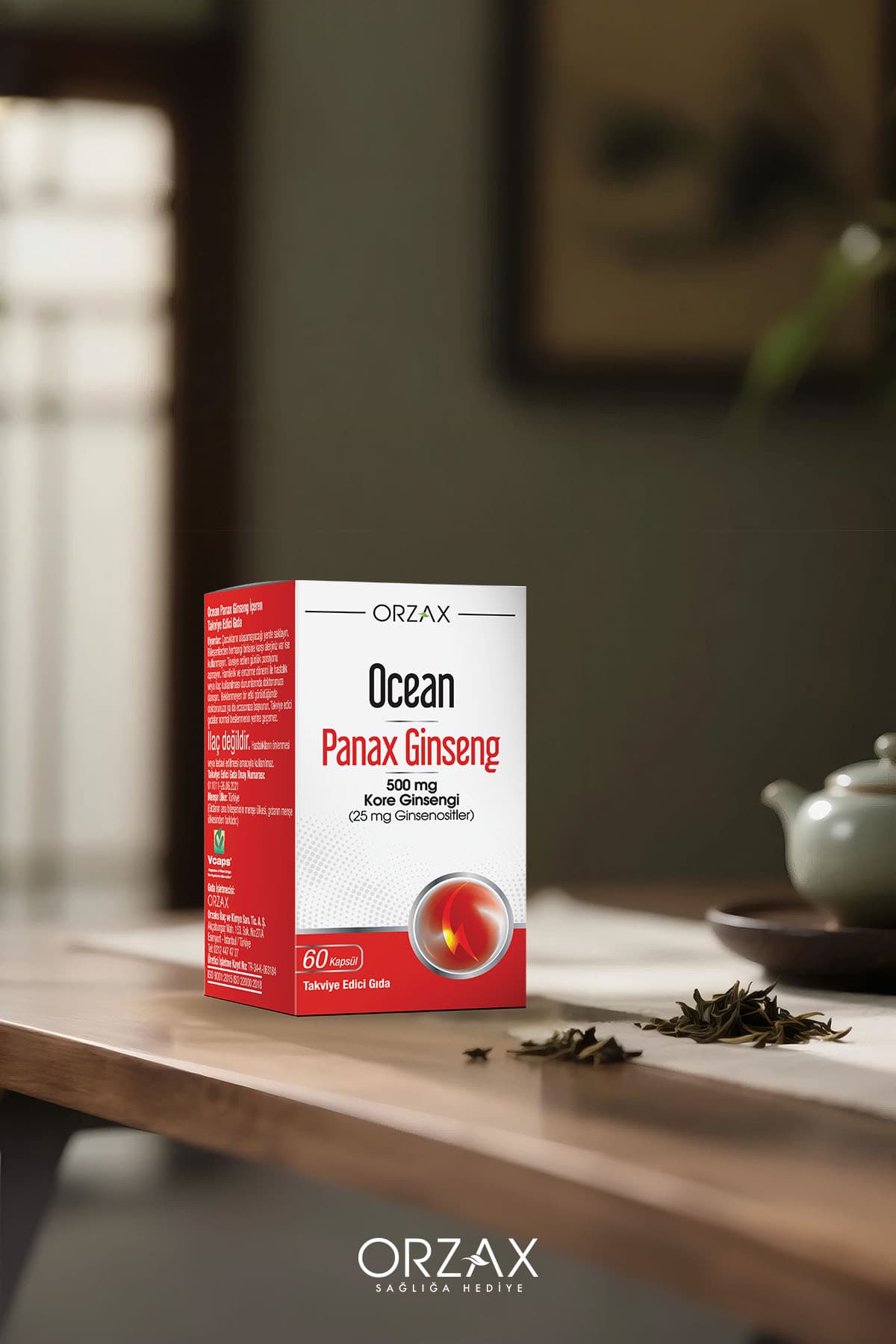Panax Ginseng 500 mg 60 Kapsül