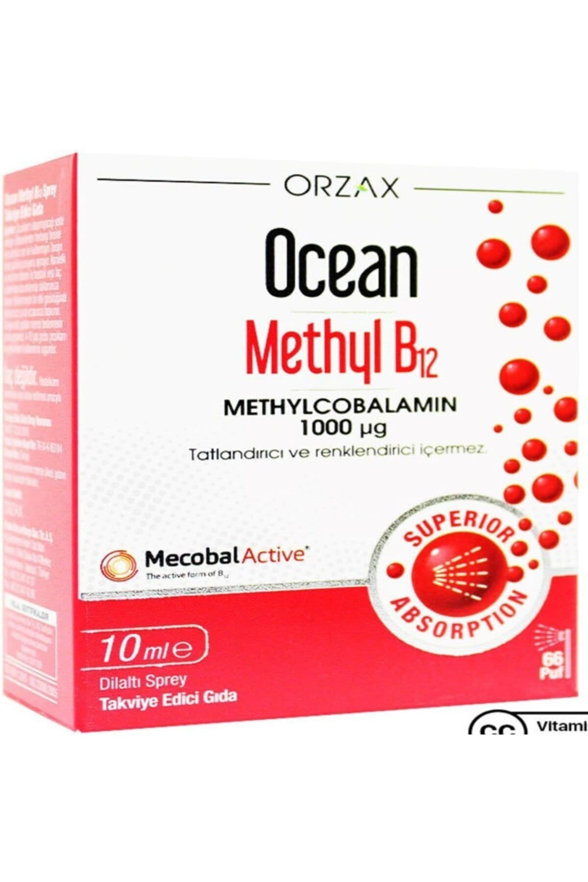 Methyl B12 1000µg Sprey 10 ml Ve Youplus Vitamin C Çinko Propolis 20 Efervesan Tablet
