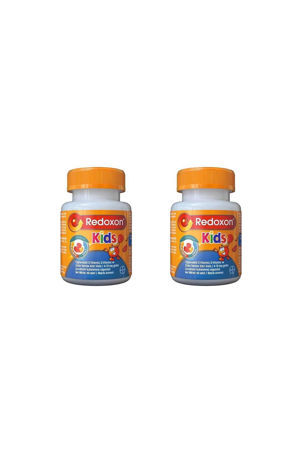 Kids Çiğnenebilir 60 Tablet 2'li Paket