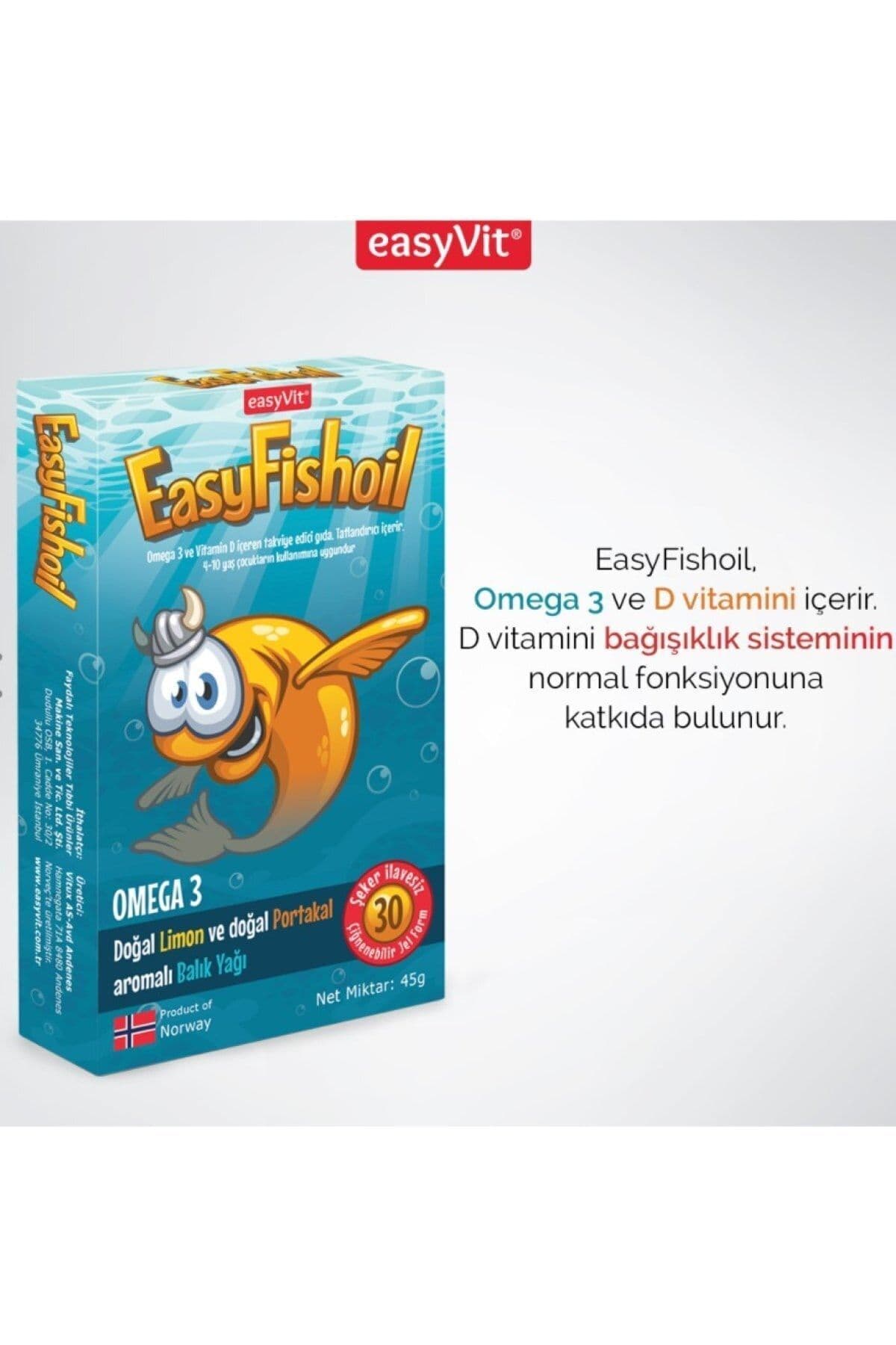 Easy Fish Oil 30 Jel Tablet x 2 Adet
