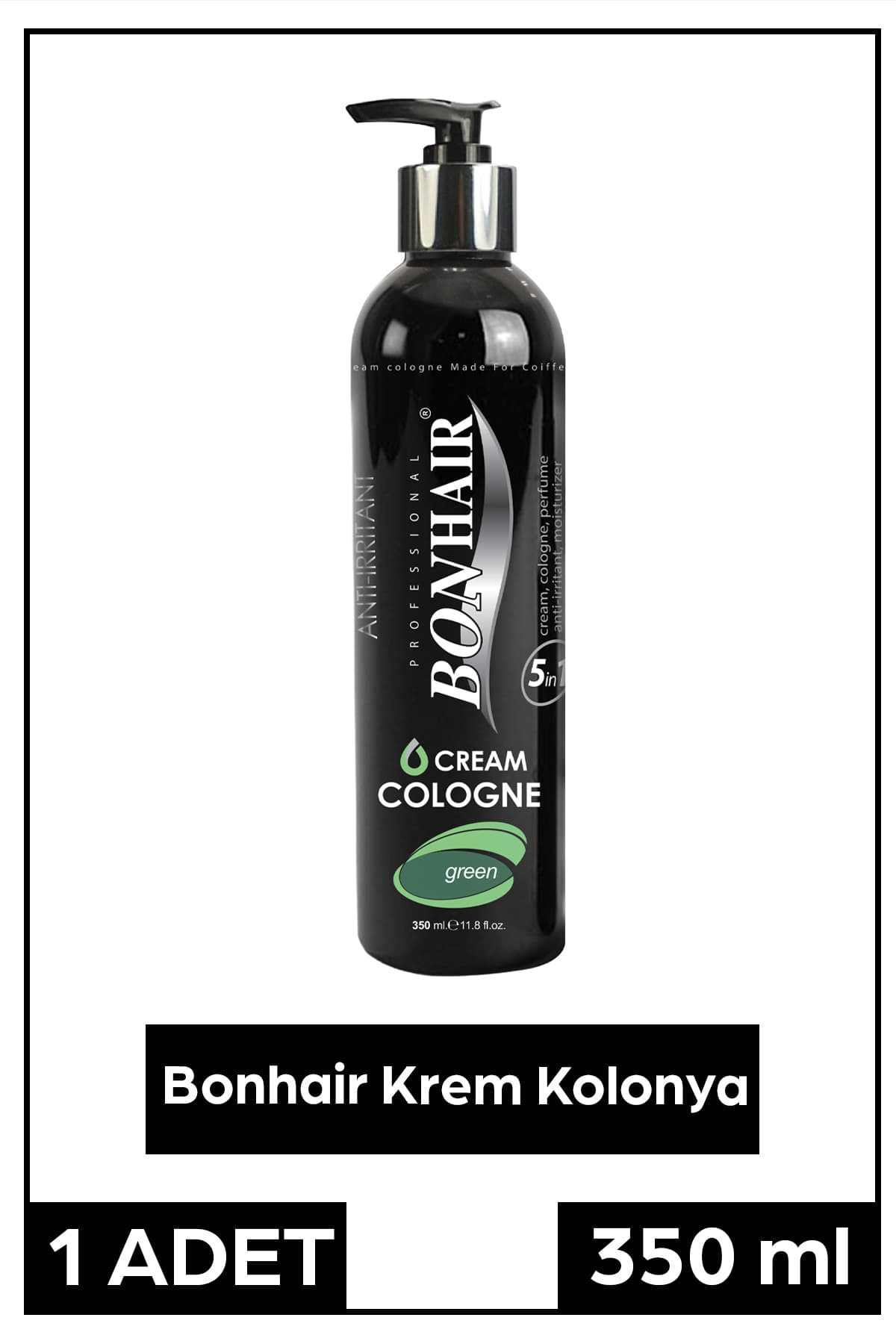 Profesyonel Krem Kolonya Yeşil Çay 350 ml