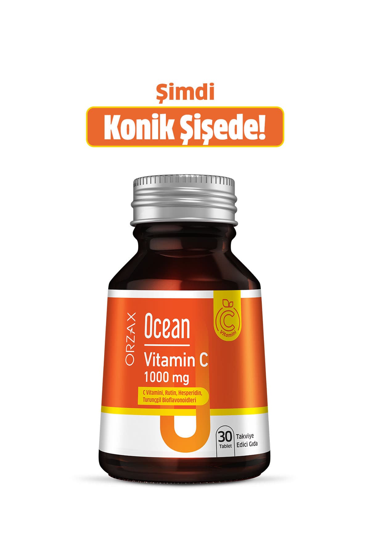 Orzax Vitamin C 1000 mg 30 Tablet