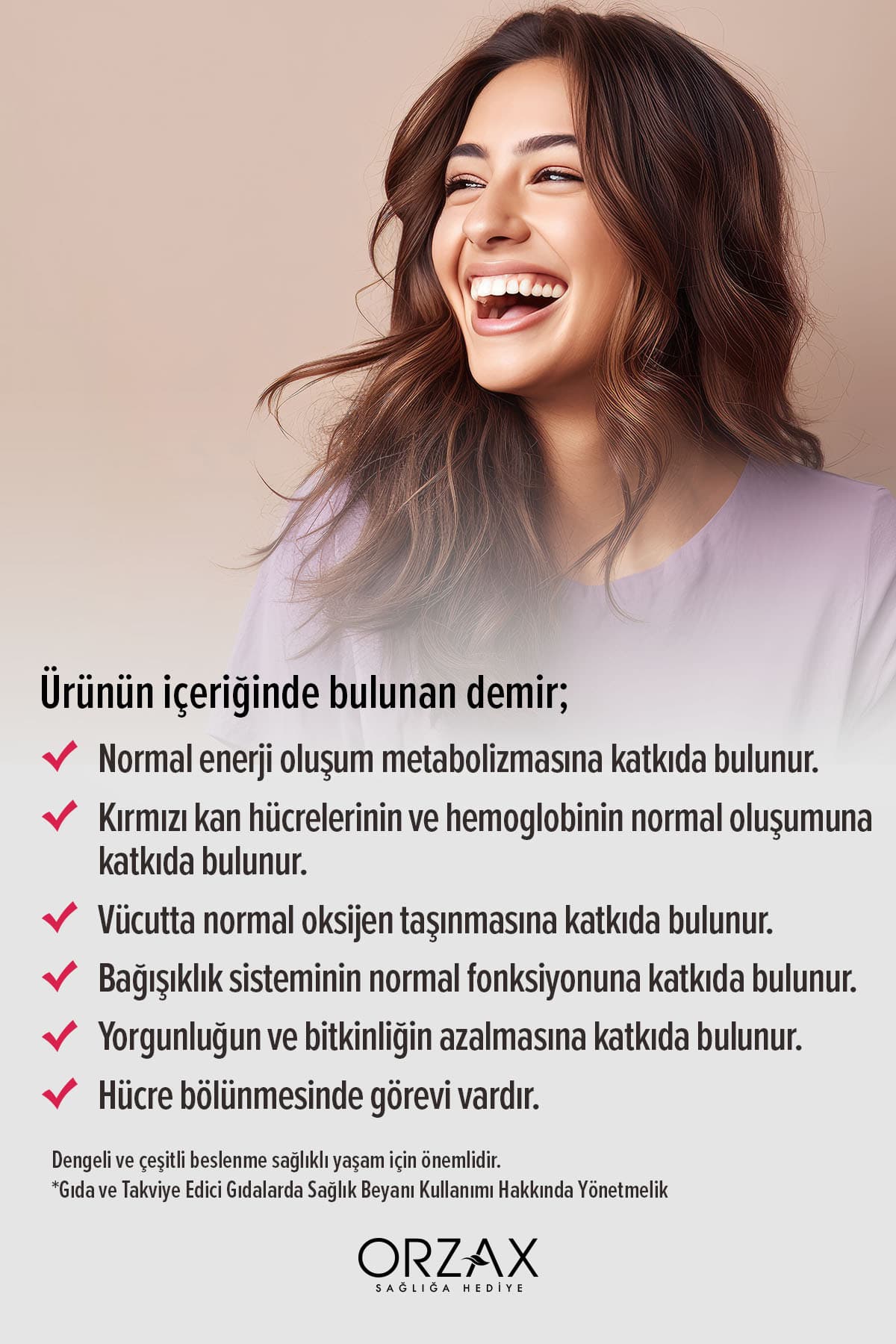 Microfer Demir Takviye Edici Gıda (Lipofer: Patentli Mikroenkapsüle Demir Kaynağı) 30 Tablet