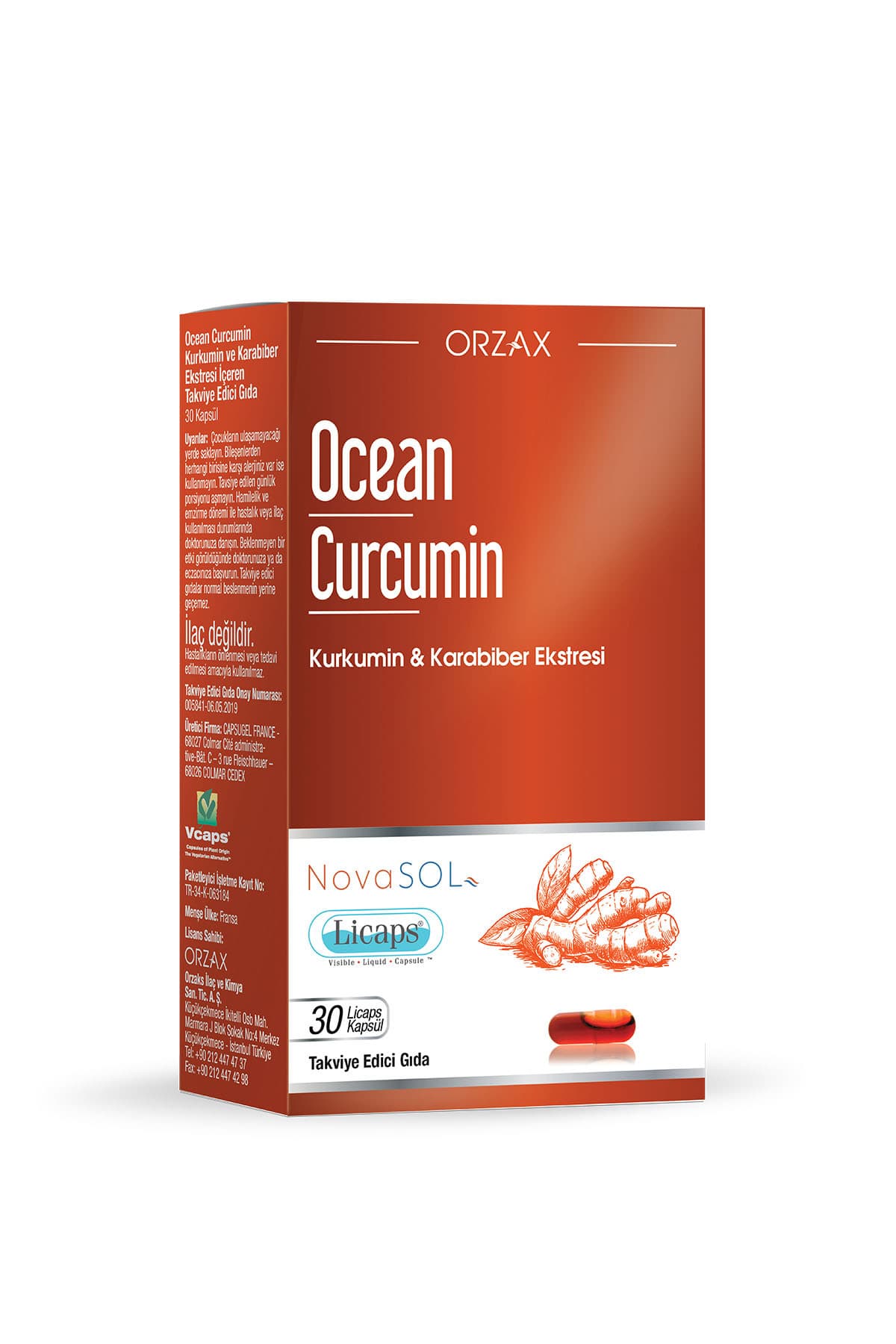 Curcumin 30 Kapsül