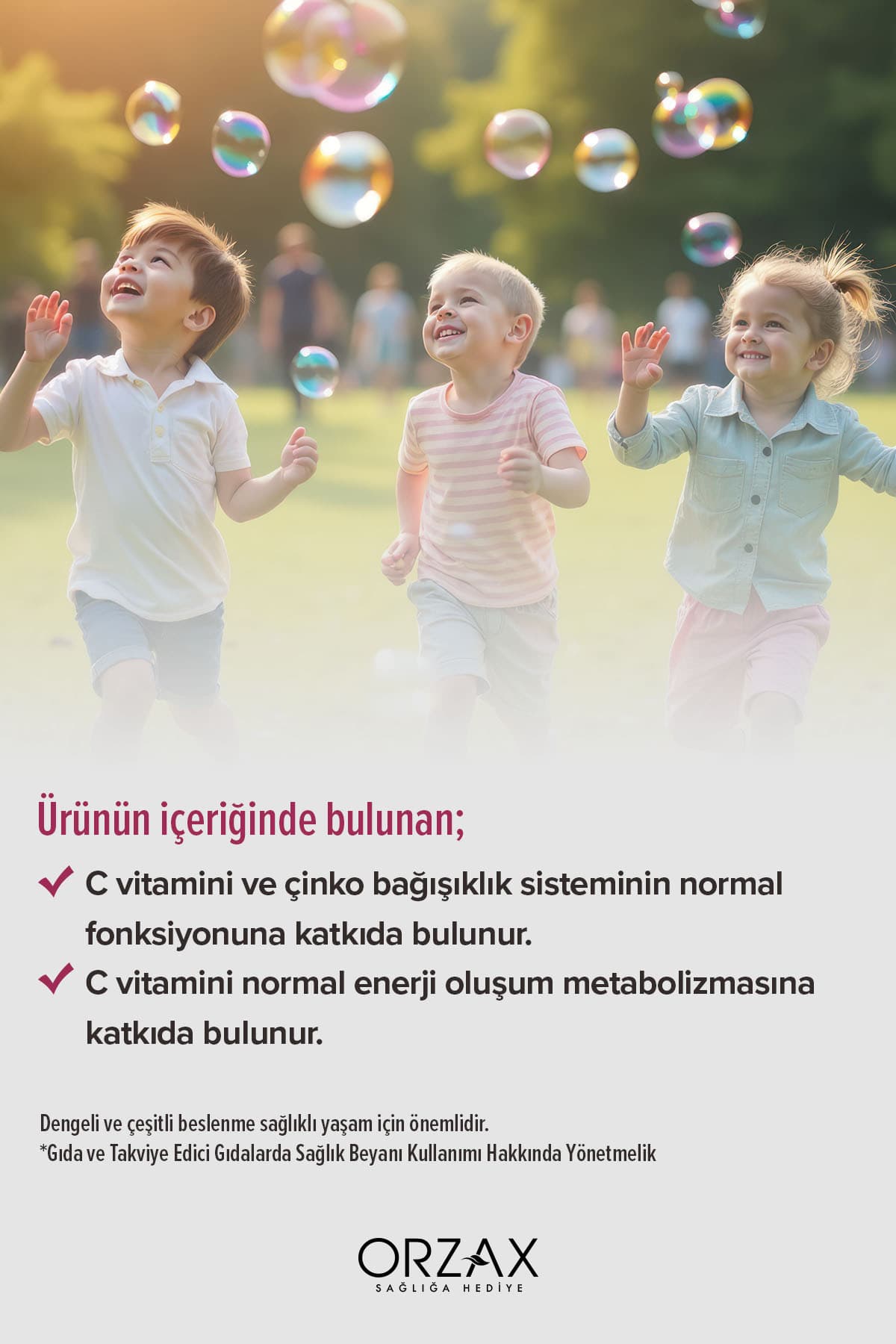 Gummies Sambucus Kids 60 Adet Çiğnenebilir Jel Form